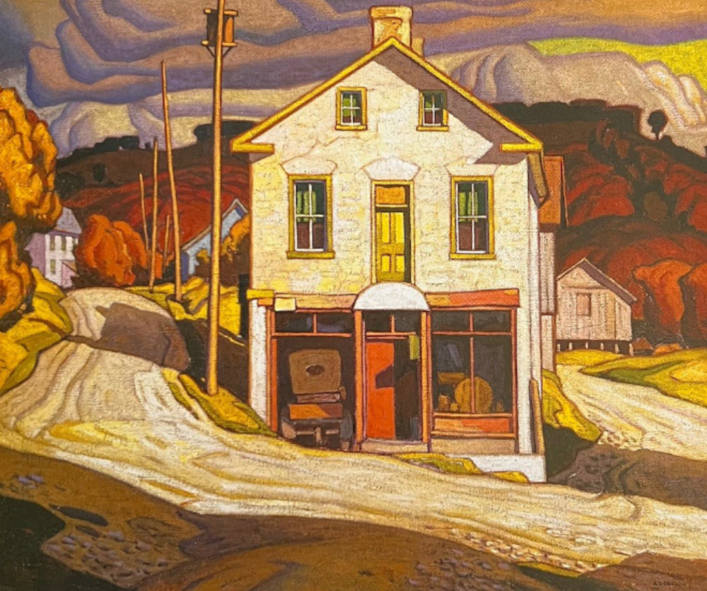 A J Casson, Old Store At Salem