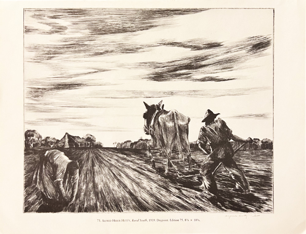 Alfred Heber Hutty, Rural South