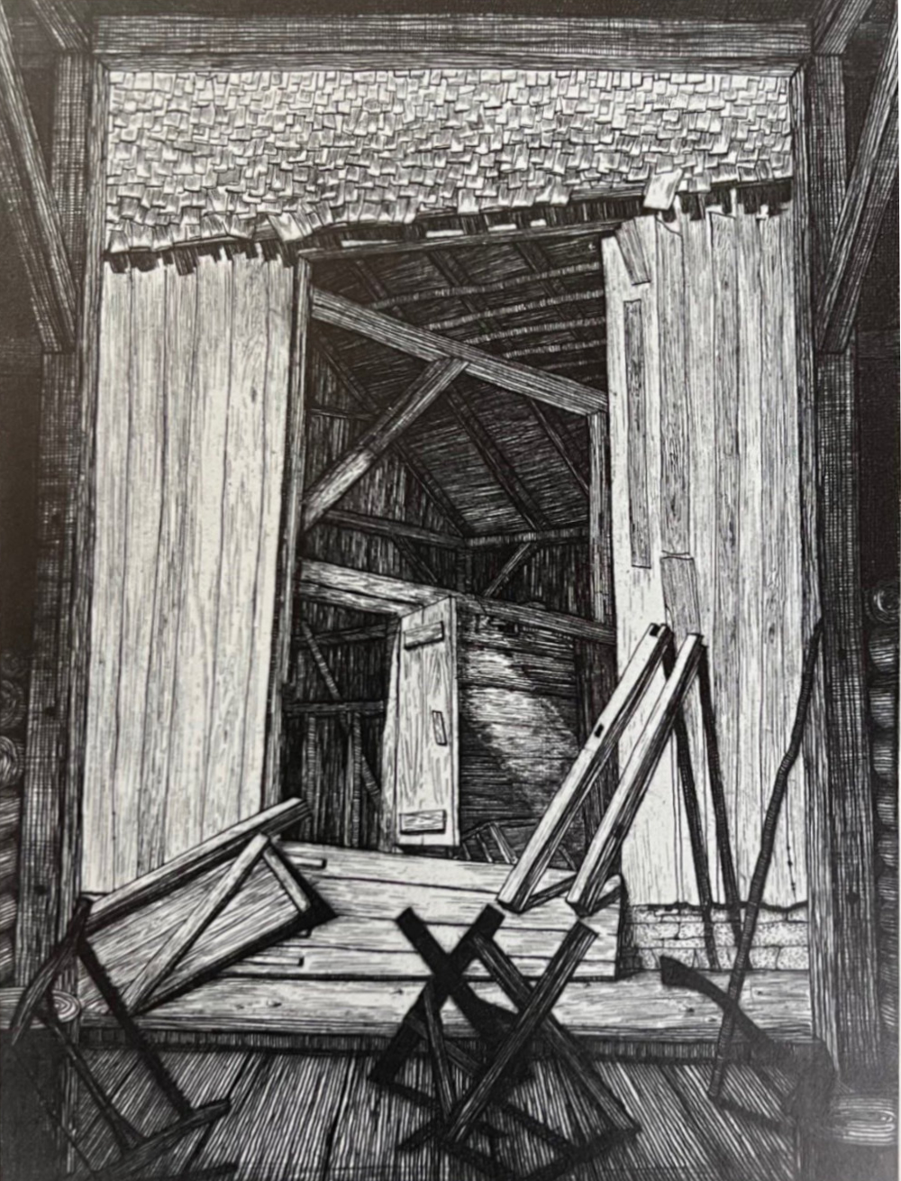 Armin Landeck, Woodshed