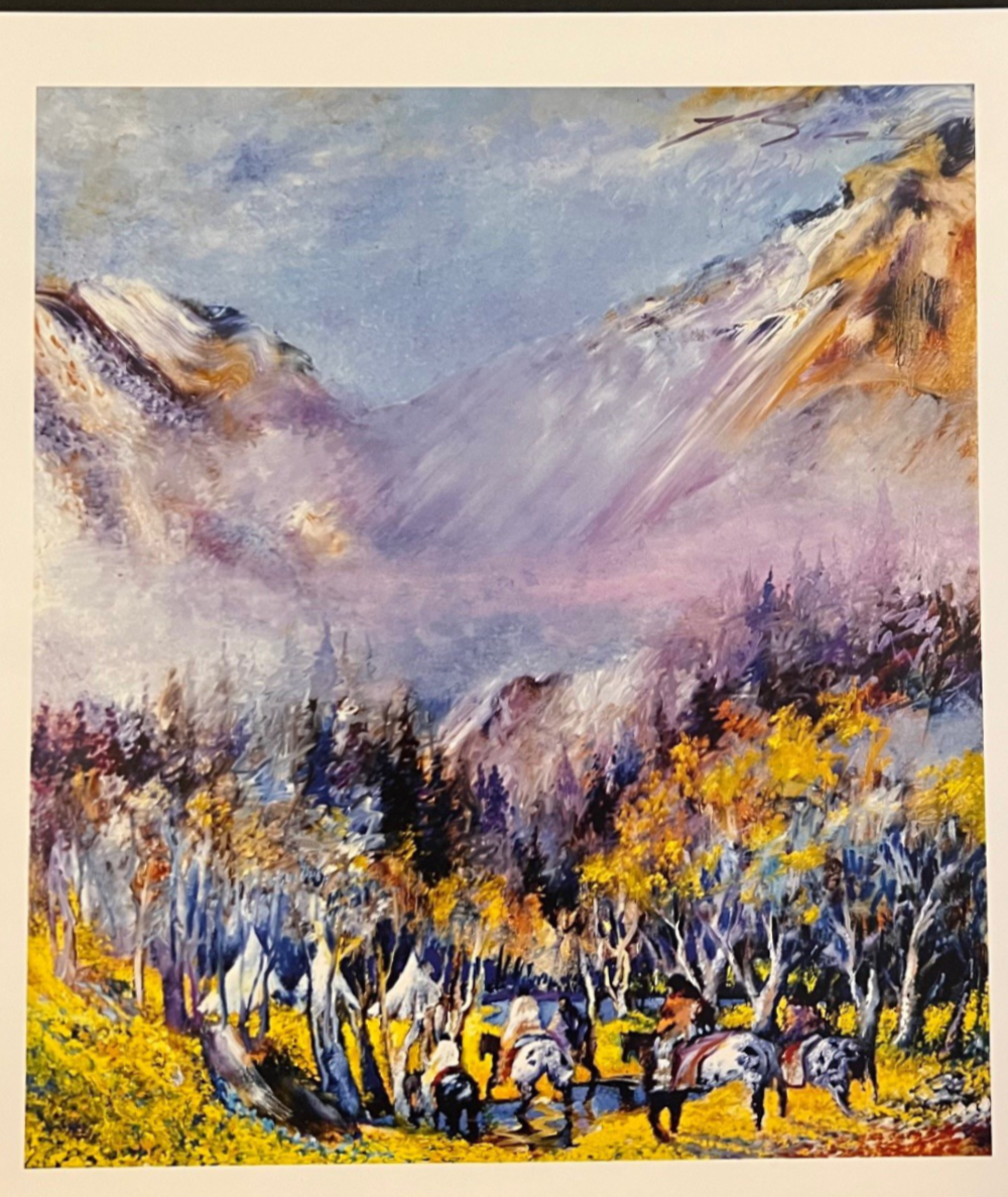 Earl Biss, Autumn Teepees