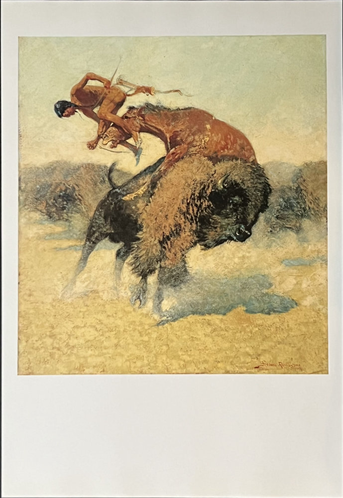 Frederic Remington, Episode Of A Buffalo Hunt
