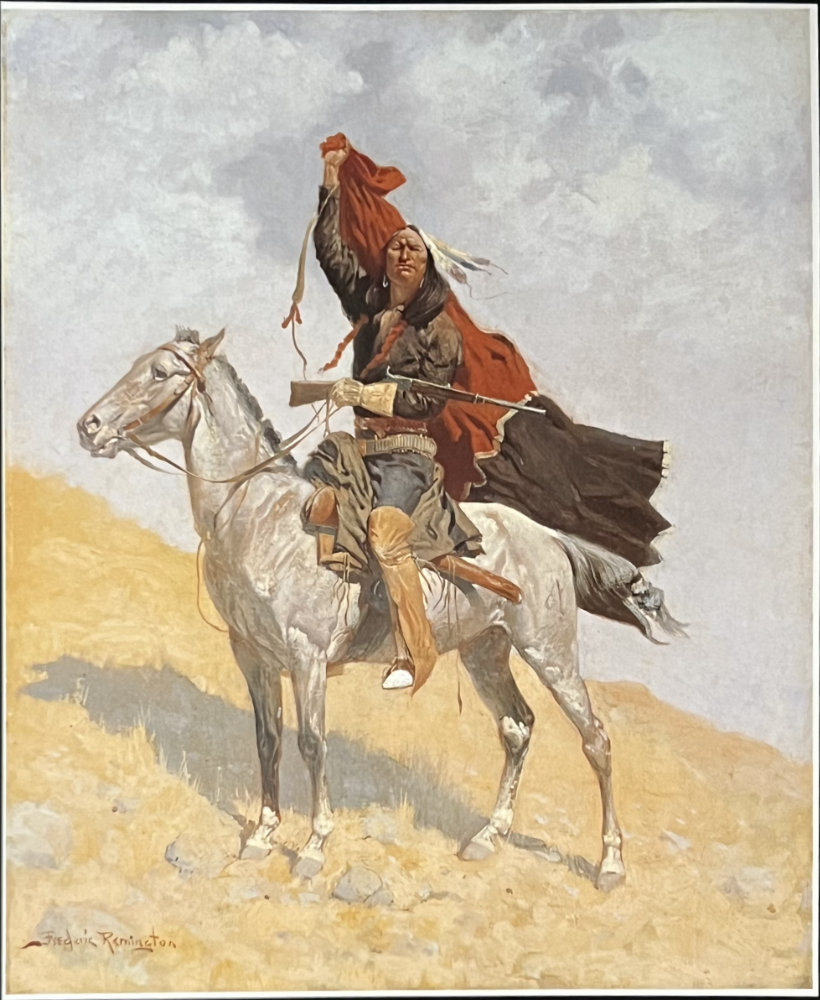 Frederic Remington, The Blanket Signal