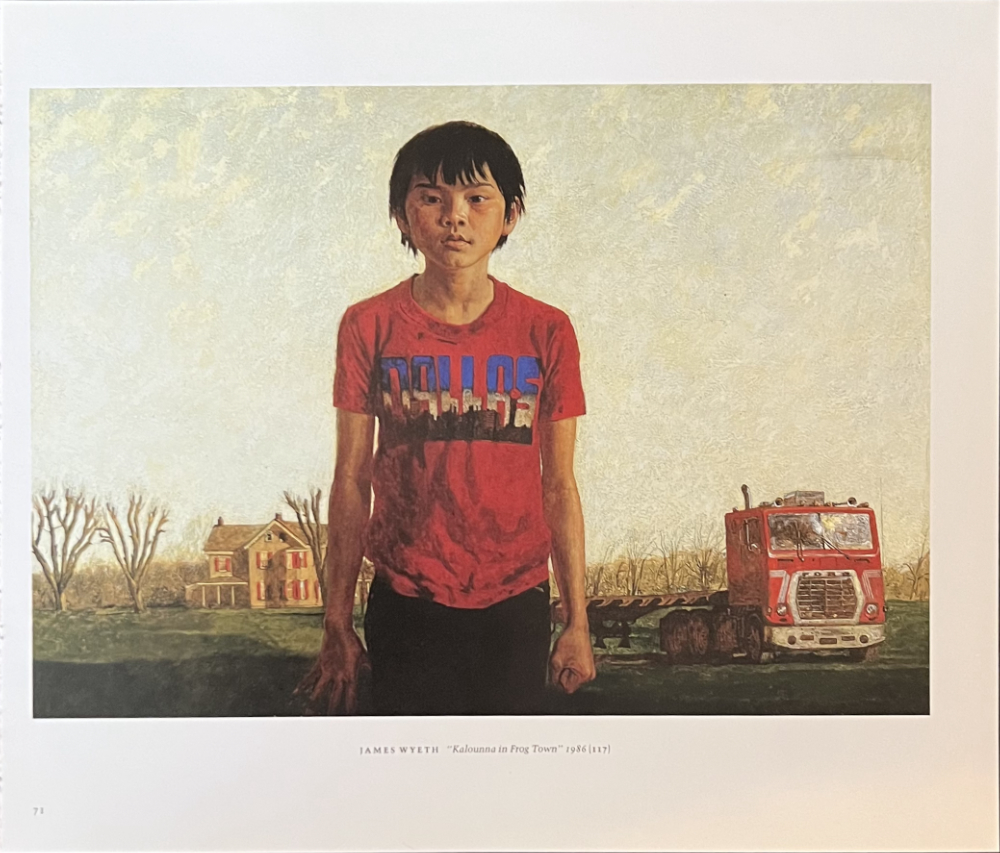 James Wyeth, Kalounna In Frog Town