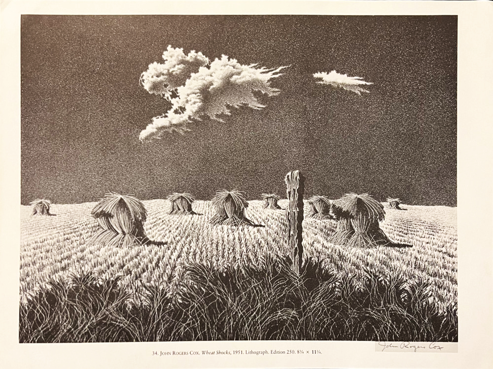 John Rogers Cox, Wheat Shocks