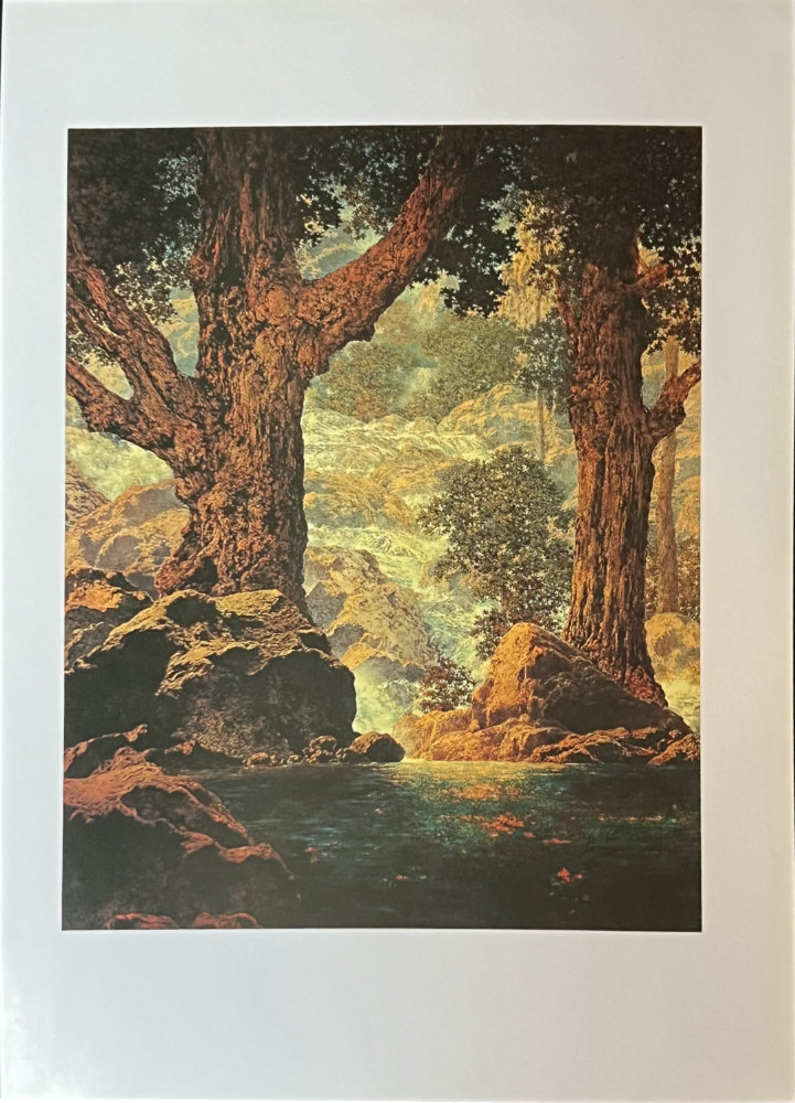 Maxfield Parrish, Cascades Quiet Solitude