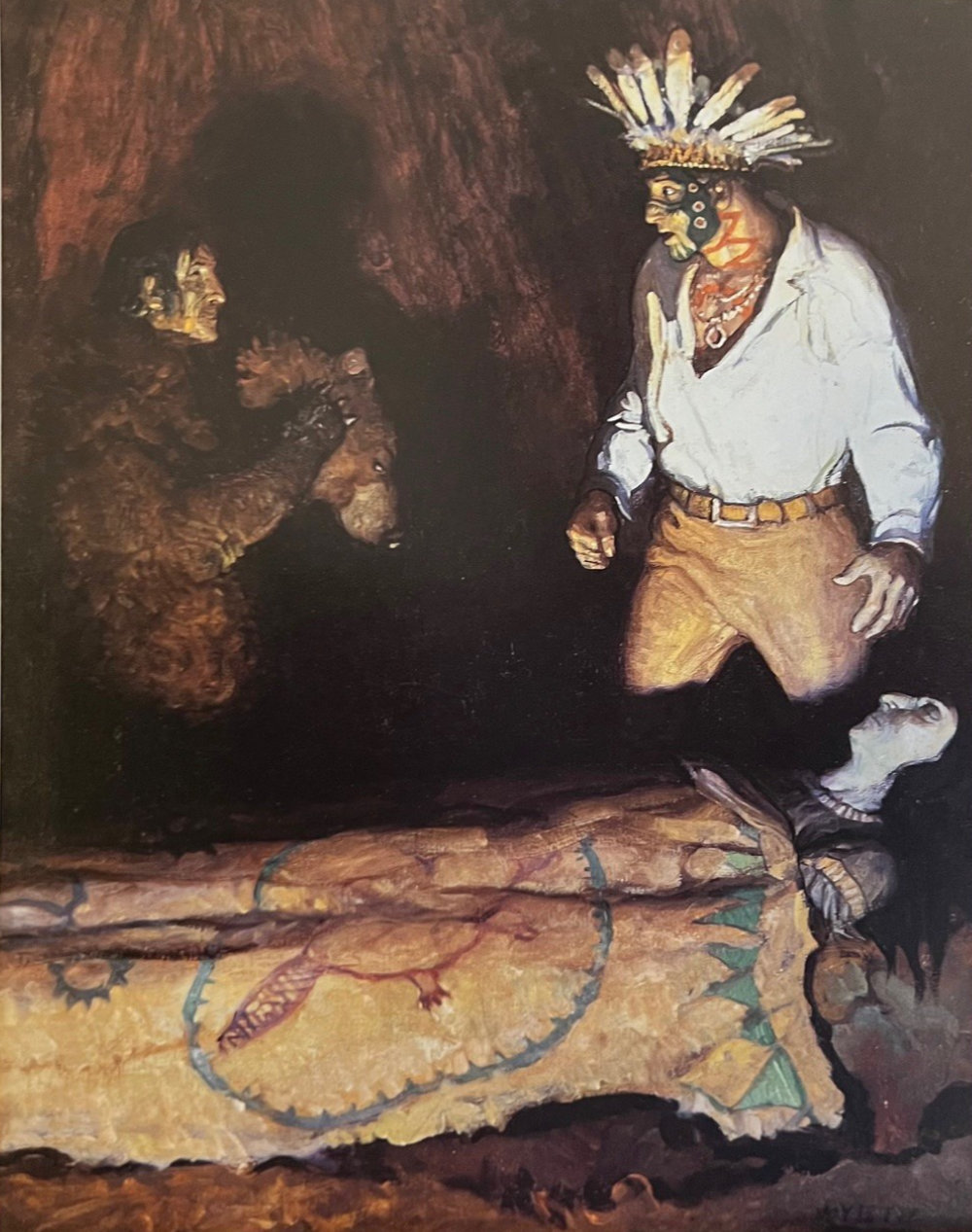 Newell Convers Wyeth, The Masquerader