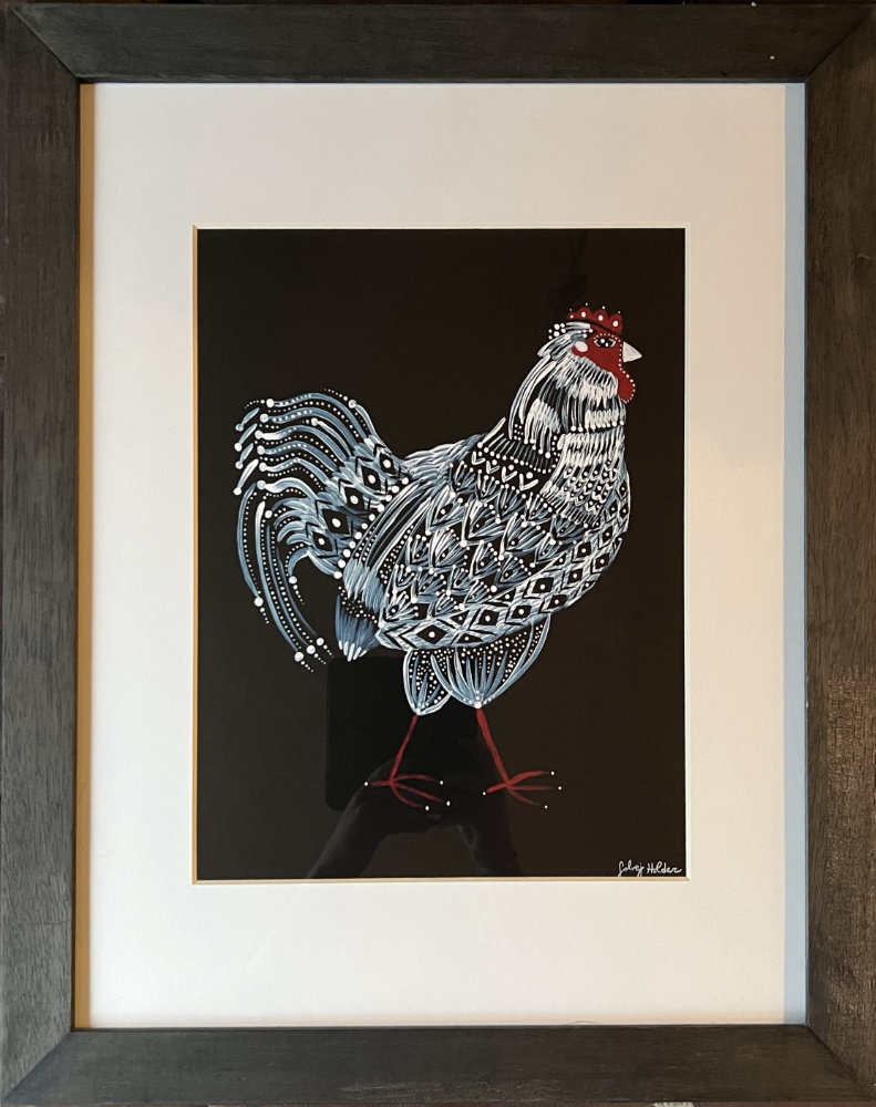 Solvej Holder, Wyandotte Rooster