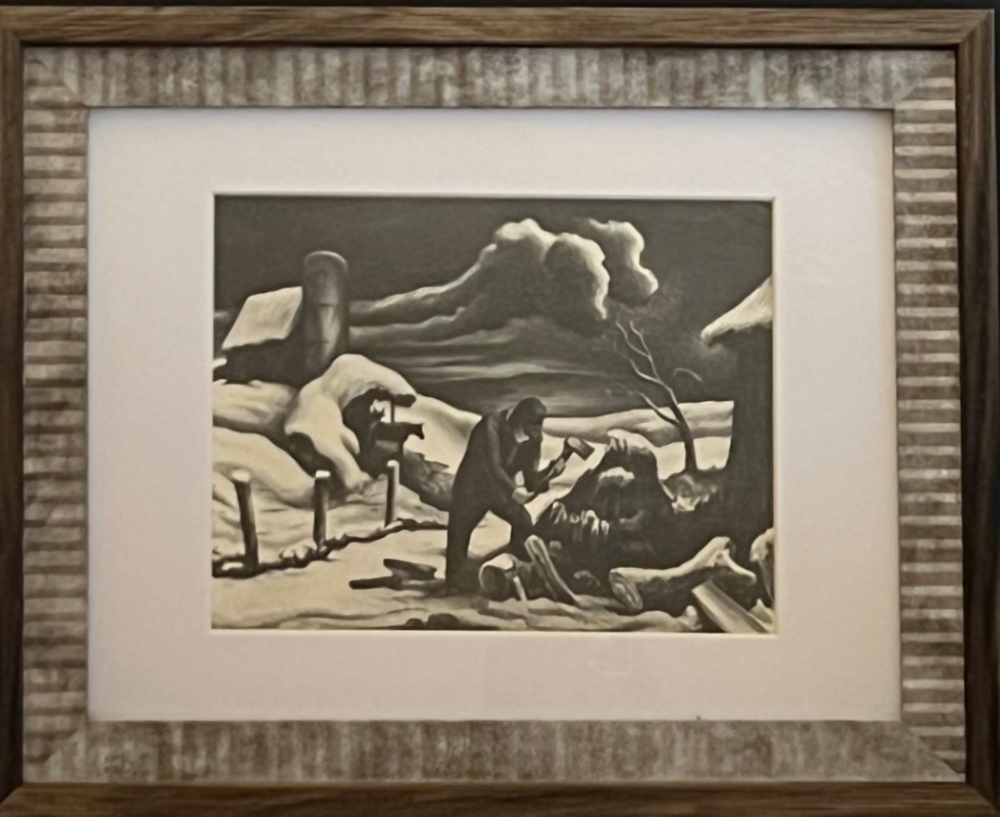 Thomas Hart Benton, The Woodpile