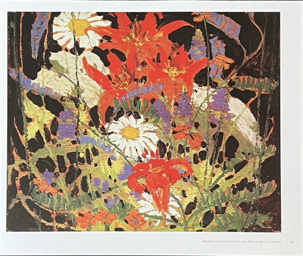 Tom Thomson, Marguerites Wood Lilies And Vetch