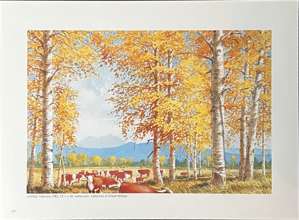 Walter Hook, Cows And Birches