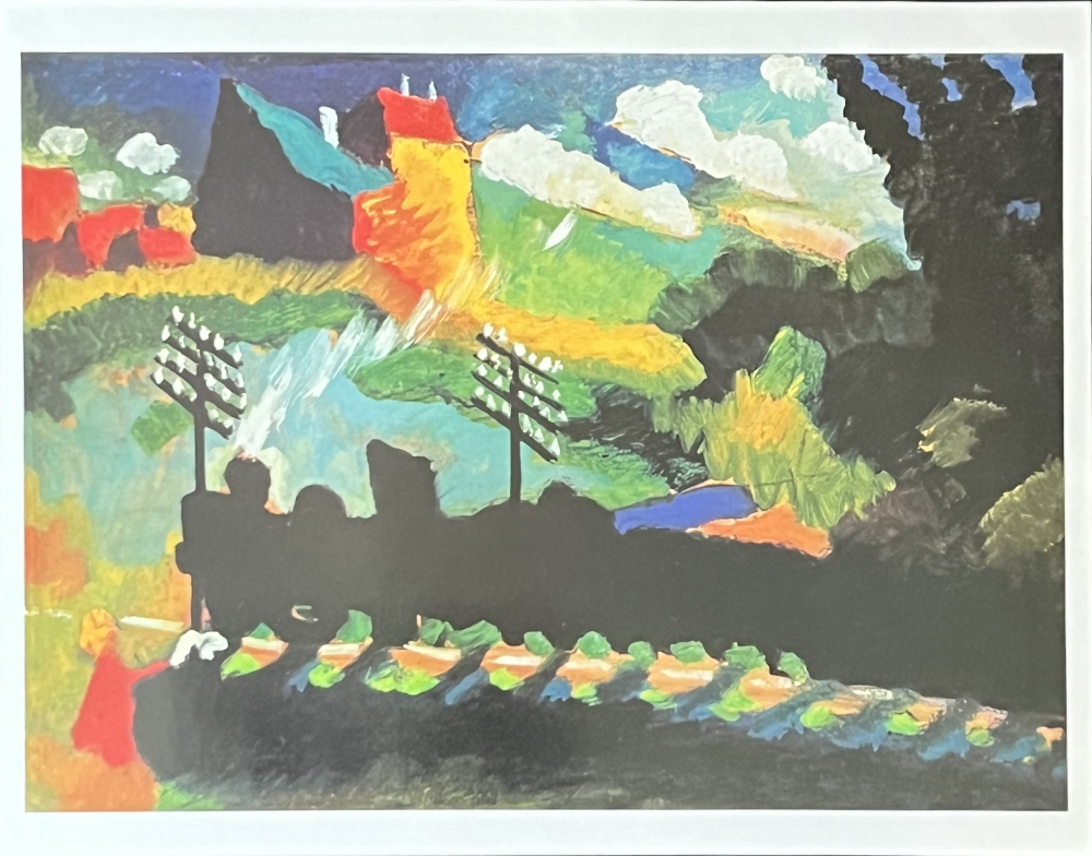 Wassily Kandinsky, Train In Murnau